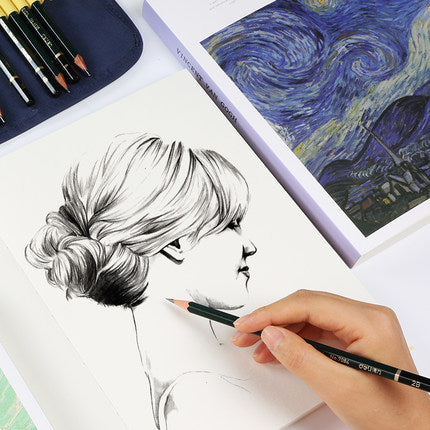 Fine Art Color Lead Watercolor Book