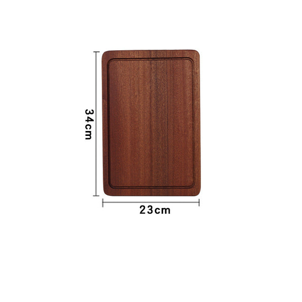 Wooden Steak and Pizza Serving Plate