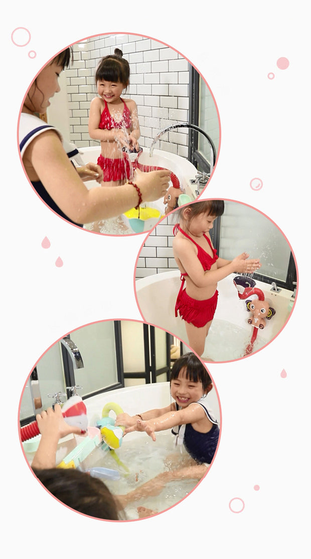 Electric Baby Water Game Toy Elephant Model