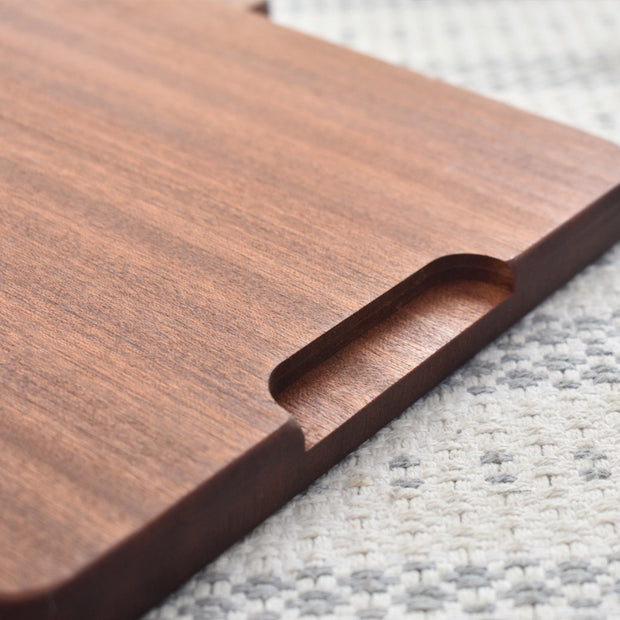 Wooden Steak and Pizza Serving Plate