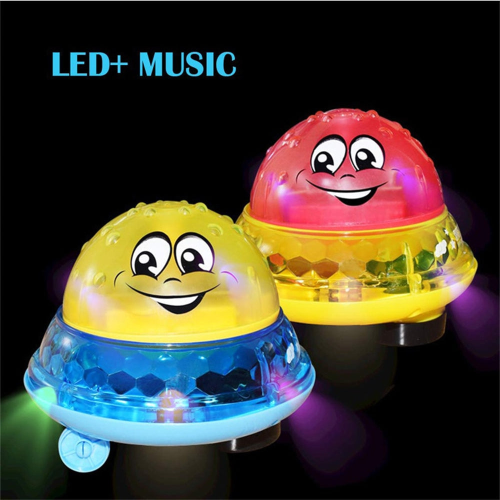 Spray Water Light-Up Rotating Shower Pool Toys for Kids