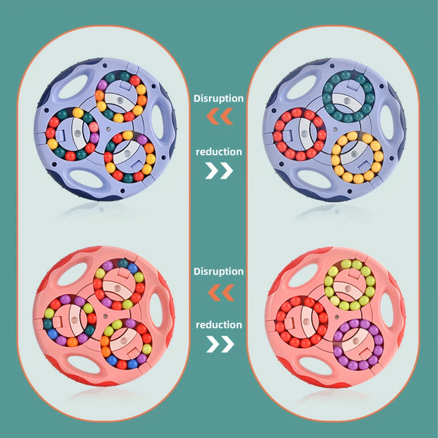 Rotating Magic Bean Cube Toy