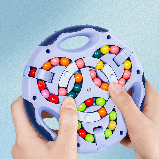 Rotating Magic Bean Cube Toy