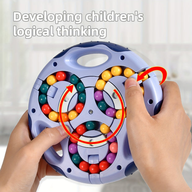 Rotating Magic Bean Cube Toy