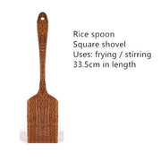 Non-stick cooking special wooden spatula