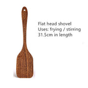 Non-stick cooking special wooden spatula