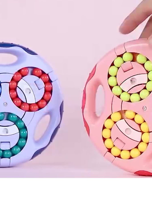 Rotating Magic Bean Cube Toy