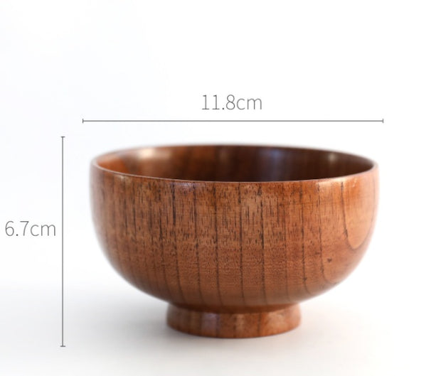 Wooden round  bowl