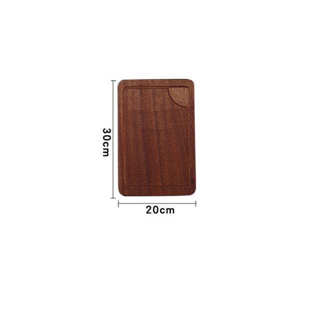 Wooden Steak and Pizza Serving Plate