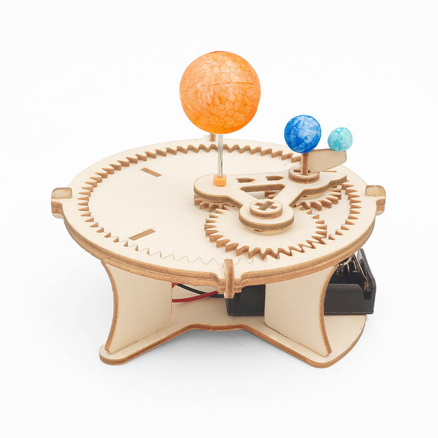 Wood Solar System Model Kids Toys