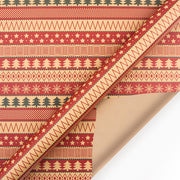 Vintage Christmas Kraft Wrapping Paper