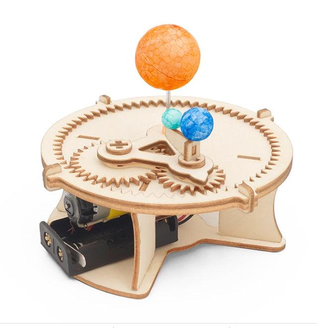 Wooden Solar System Model Kids Toy