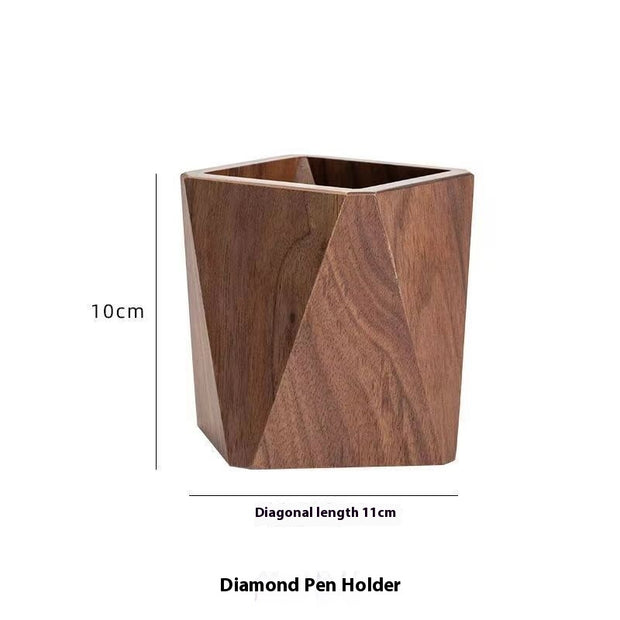 Wooden Pen Holder