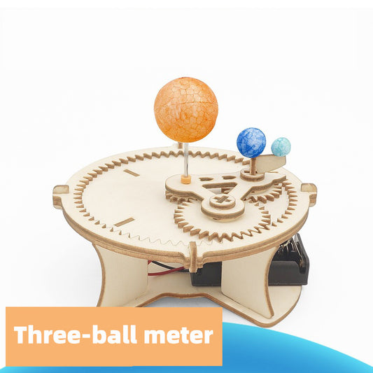 Wood Solar System Model Kids Toys