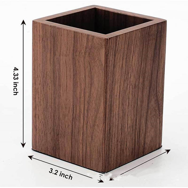 Wooden Pen Holder