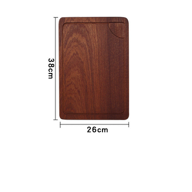Wooden Steak and Pizza Serving Plate