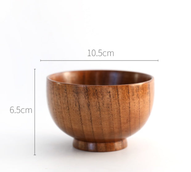 Wooden round  bowl