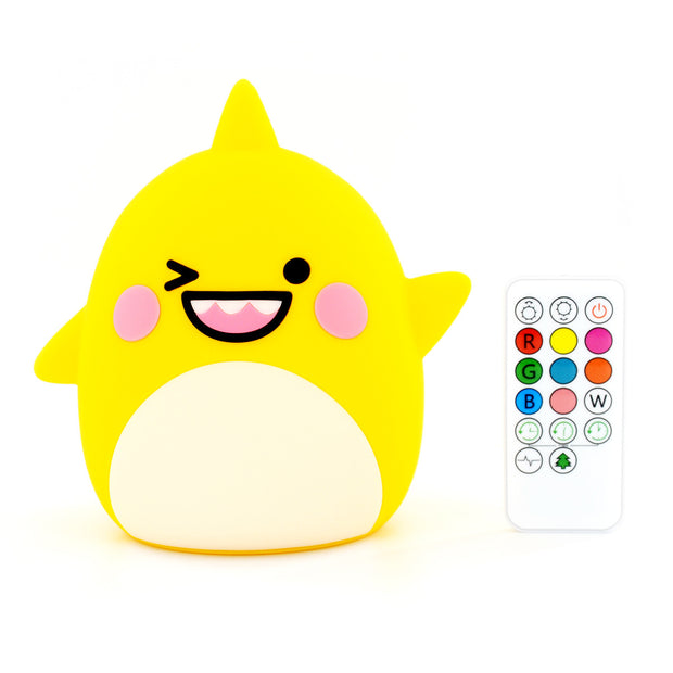 Cute Shark Silicone Light Color Changing