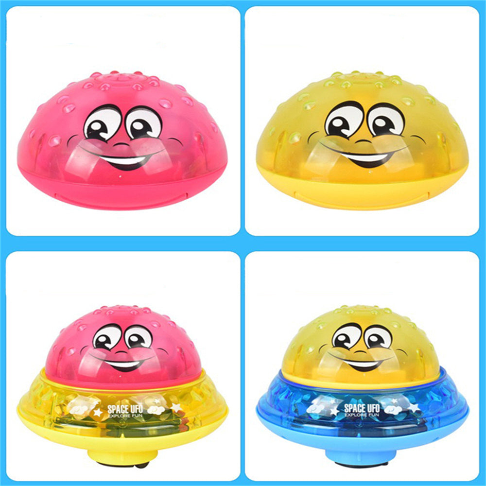 Spray Water Light-Up Rotating Shower Pool Toys for Kids