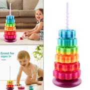 Large Rainbow Revolving Tower