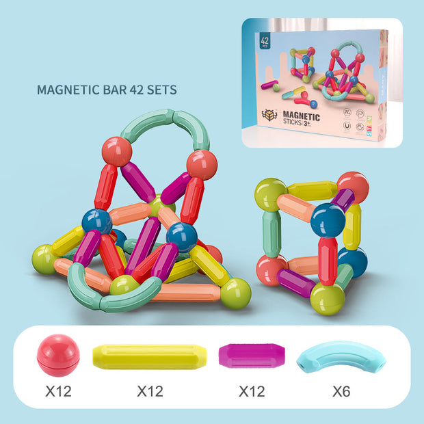 Magnetic Stick Building Blocks Game For Children