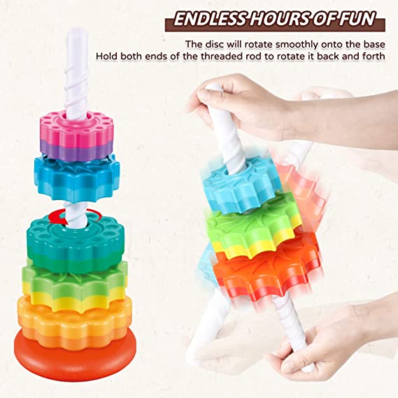 Large Rainbow Revolving Tower