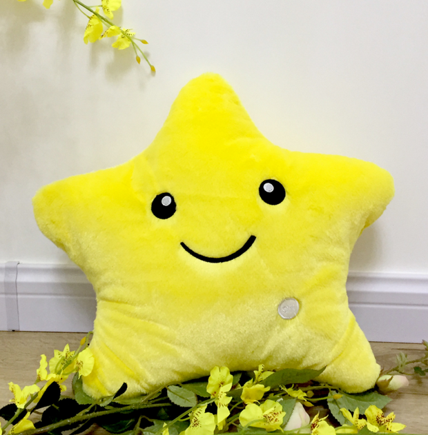 LED Light Colorful Cushion Stars