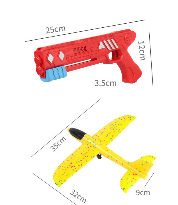Kids' Foam Airplane Shooter Toy
